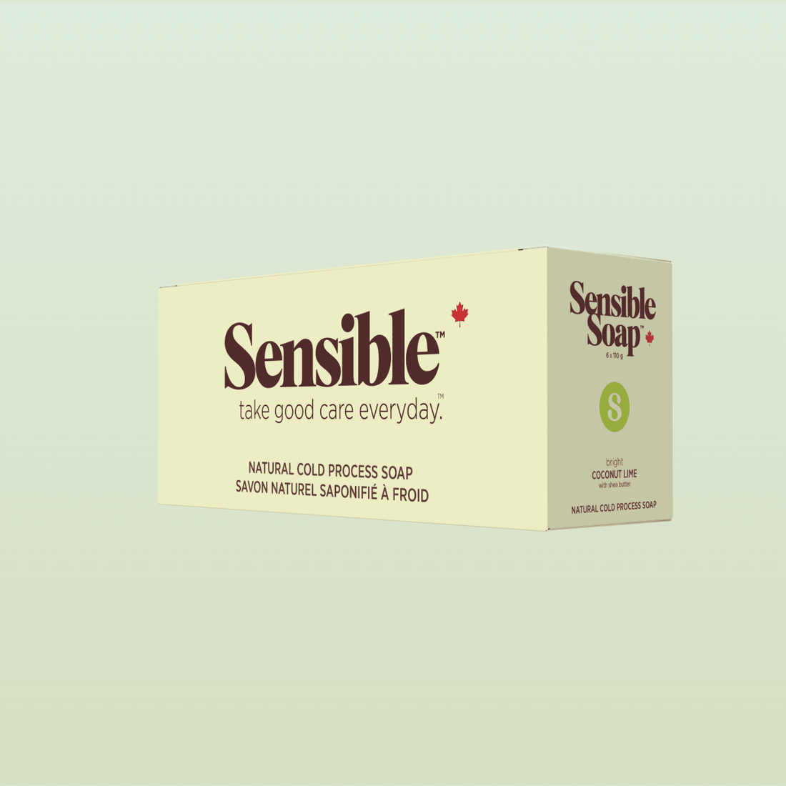 Coconut Lime Six Bar Case - Sensible Co.