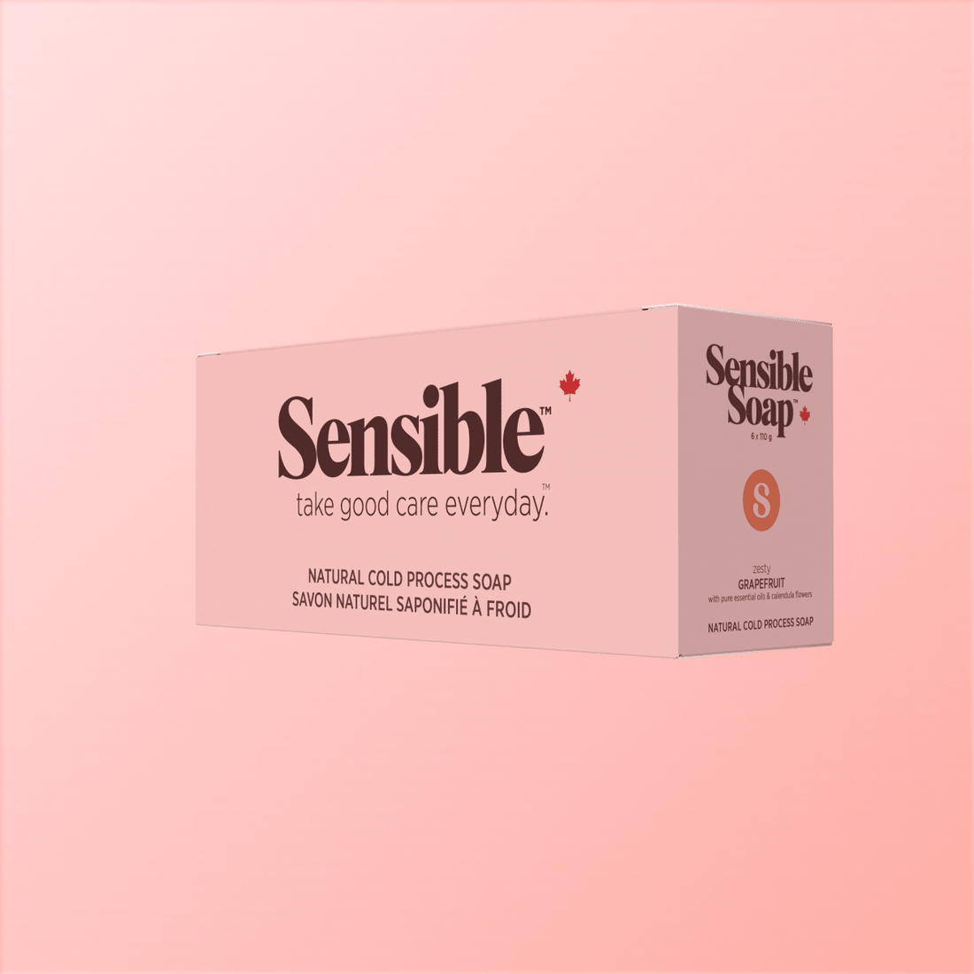 Grapefruit Six Bar Case - Sensible Co.