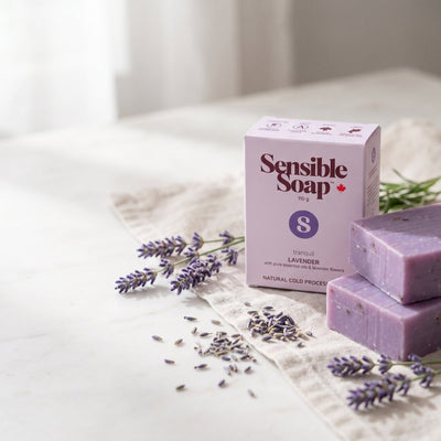 Lavender Six Bar Case, boxed