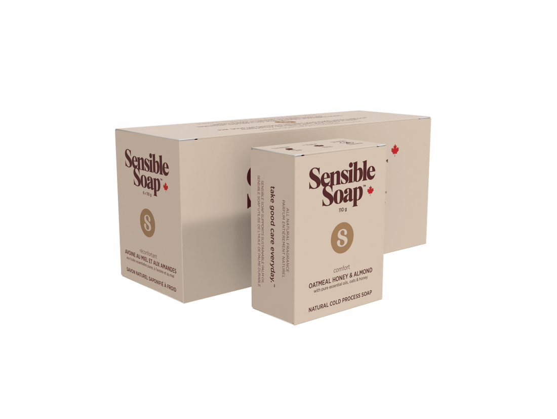 Oatmeal, Honey & Almond Six Bar Case - Sensible Co.