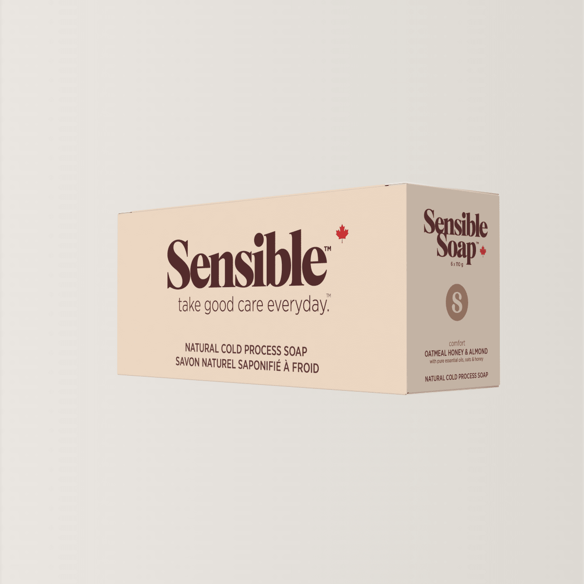 Oatmeal, Honey & Almond Six Bar Case - Sensible Co.