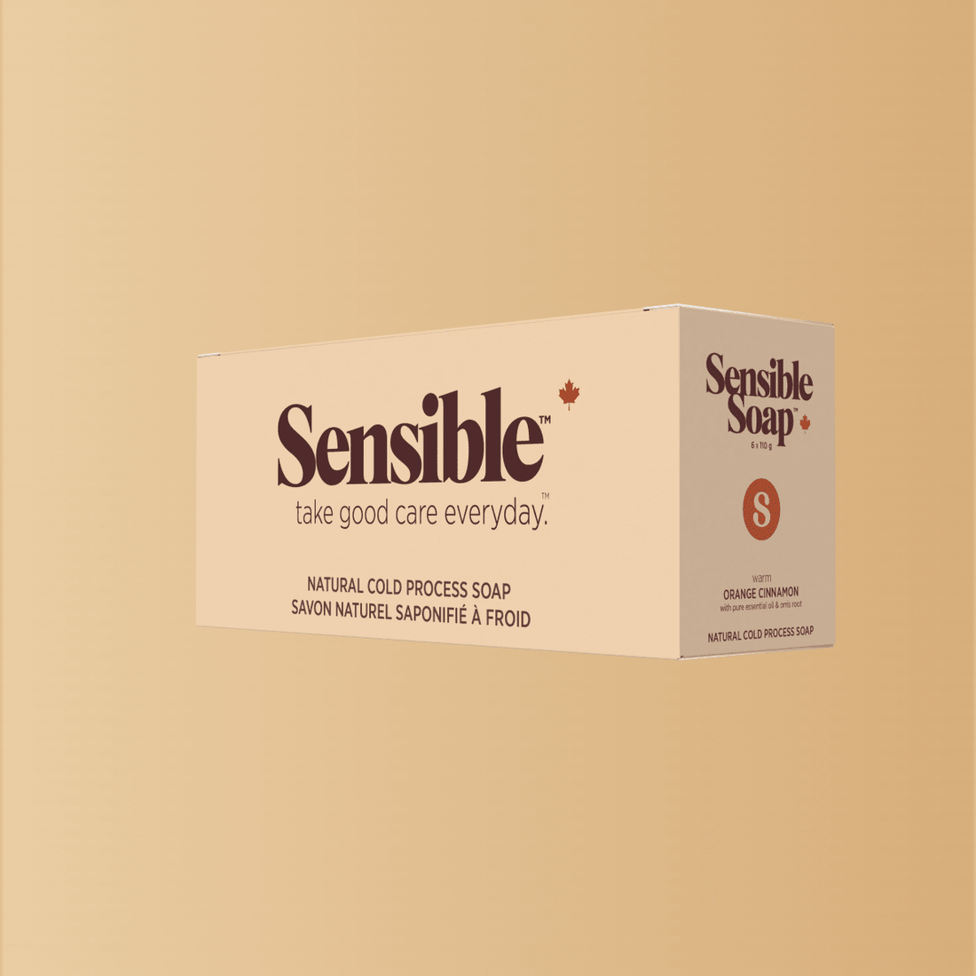 Orange Cinnamon Six Bar Case - Sensible Co.