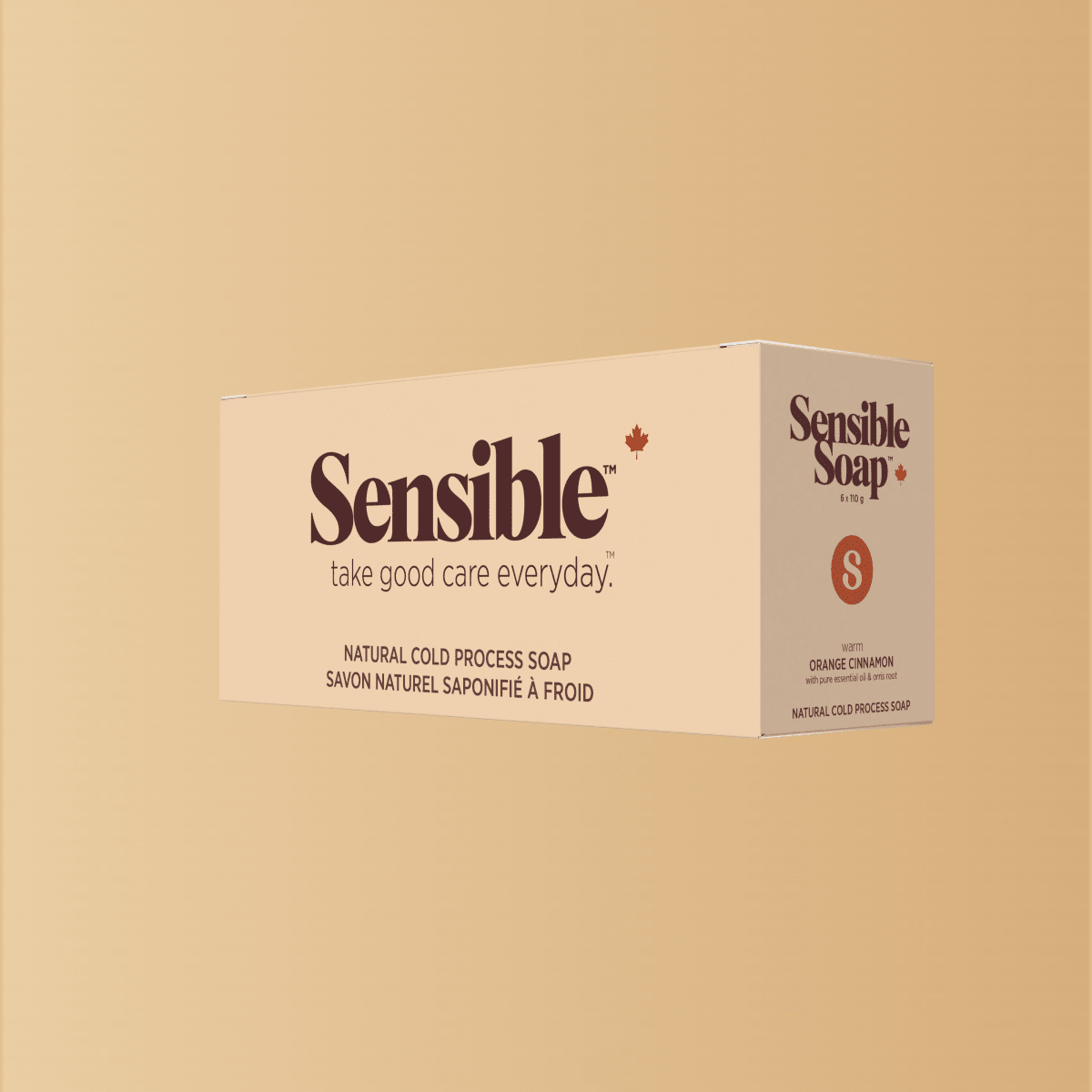 Orange Cinnamon Six Bar Case - Sensible Co.