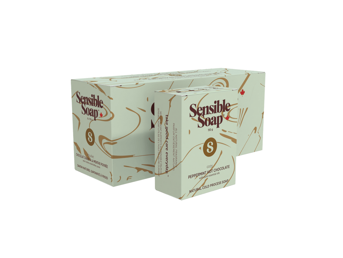 Peppermint Hot Chocolate Six Bar Case - Sensible Co.
