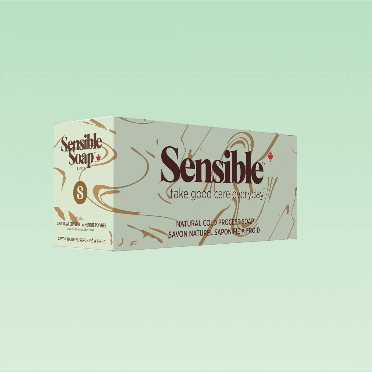 Peppermint Hot Chocolate Six Bar Case - Sensible Co.