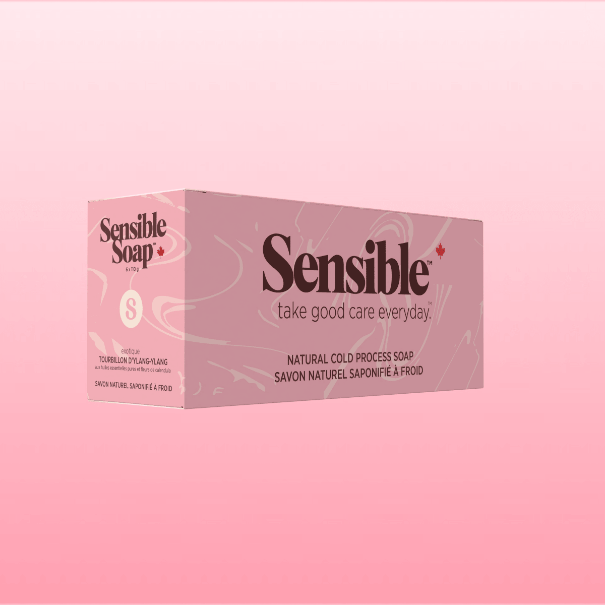 Ylang Ylang Swirl Six Bar Case - Sensible Co.